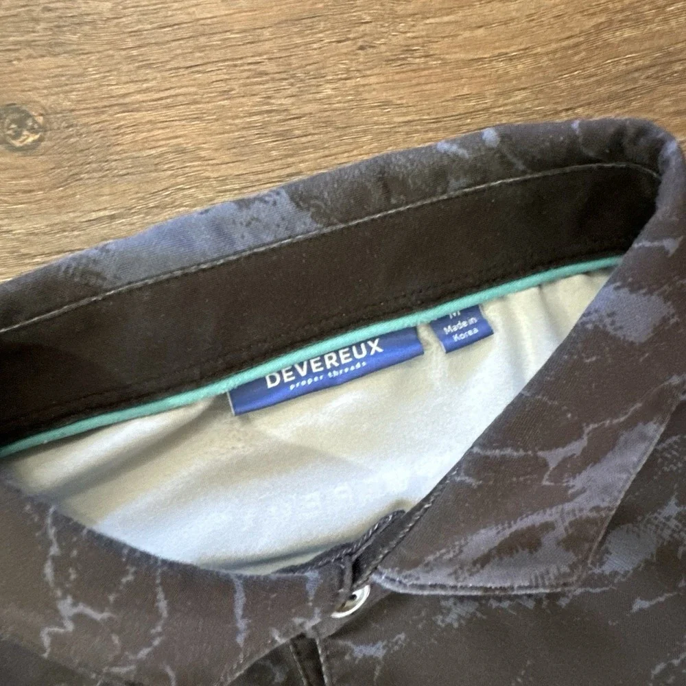 Devereux‎ Golf Polo Shirt Men's Sz M Multicolor 